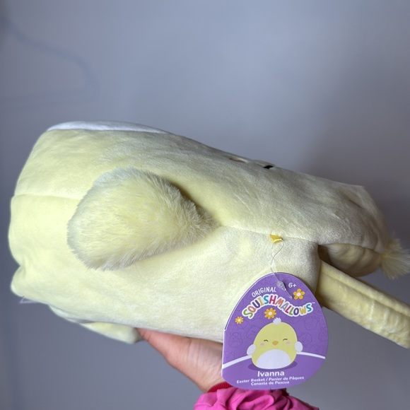 Squishmallow Ivanna the Chick ~ 12 Inch Easter Basket Plush Toy stuffed animal - Picture 6 of 10